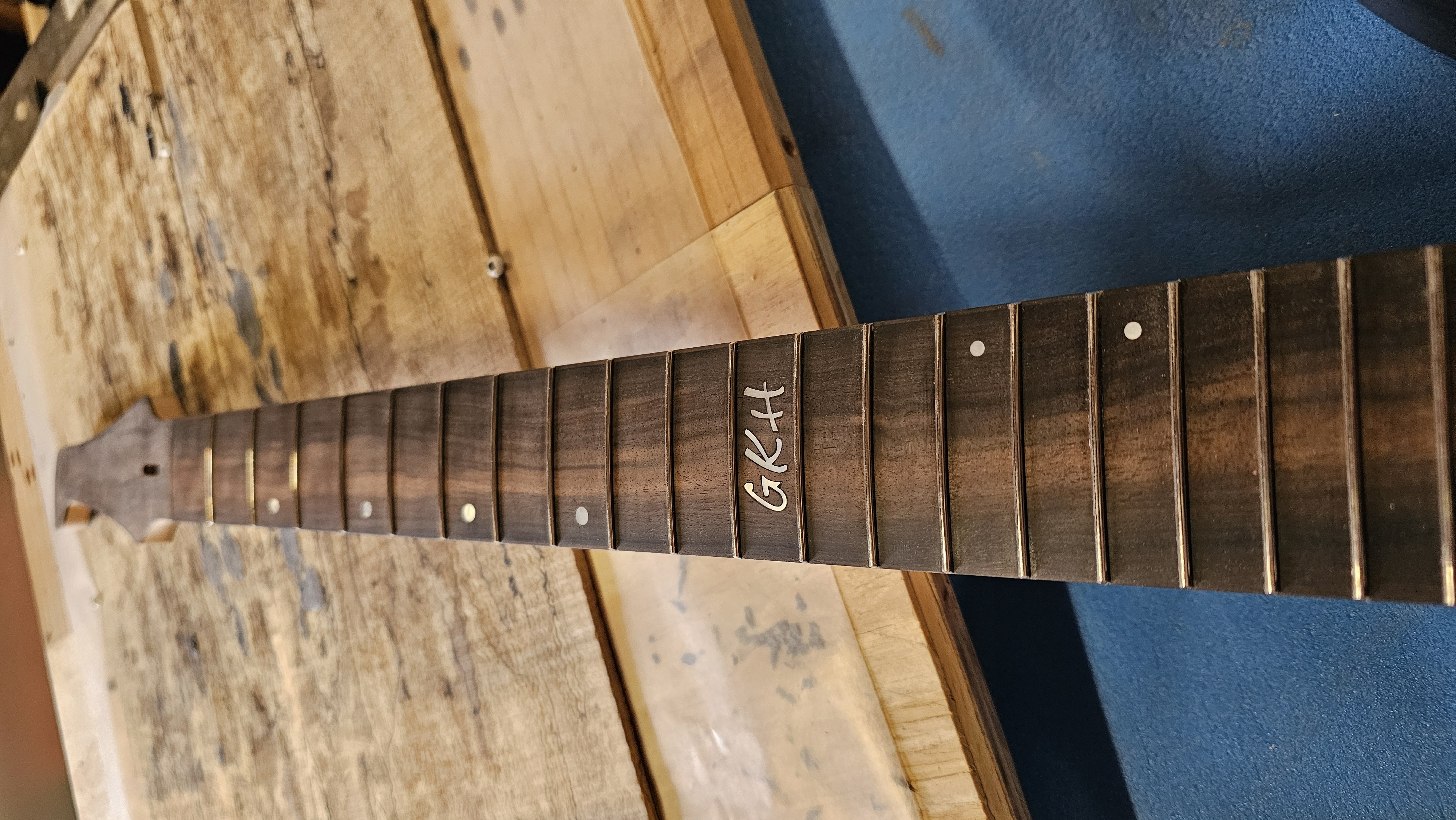 Frets added